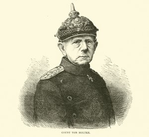 Graf Von Moltke, Juli 1870 von English School