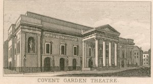Covent Garden Theatre, London von English School