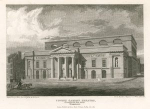Covent Garden Theatre, Westminster, London von English School