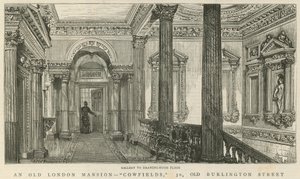 Cowfields, 30 Old Burlington Street: Galerie zum Salon von English School
