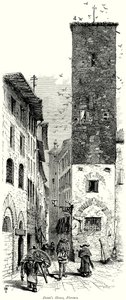 Dantes Haus, Florenz von English School