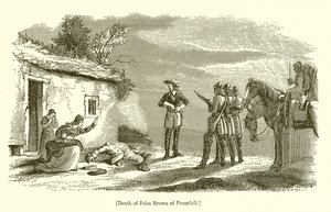 Tod von John Brown von Priesthill von English School