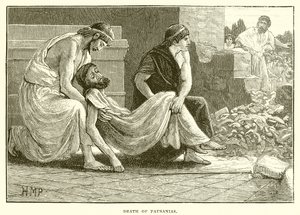 Tod des Pausanias von English School