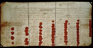 Todesurteil von Karl I. (1600-49) 29. Januar 1648 (eigentlich 1649) von English School