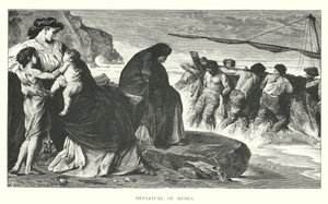 Abreise der Medea von English School