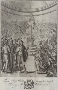 Dido und Aeneas in Karthago von English School