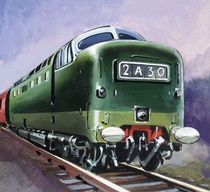 Diesellokomotive von English School