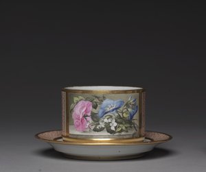 Schale, hergestellt von der Worcester Porzellanmanufaktur, ca. 1810 von English School