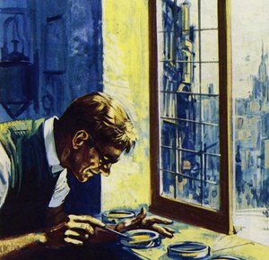 Doktor Alexander Fleming arbeitete im St. Mary