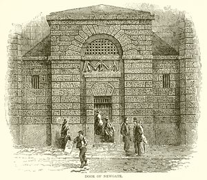 Tür von Newgate von English School