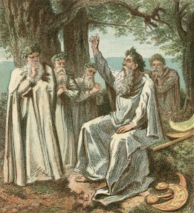 Druiden oder britische Priester von English School