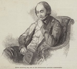 Edwin Chadwick, Esquire, einer der Metropolitan Sanitary Commissioners von English School