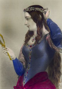 Eleonore von der Provence, Königin von Heinrich III. von England, gedruckt von Henry G. Bohn, London, 1856