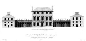 Erhebung des Hauses des Rt. Honorable Earl of Chesterfield