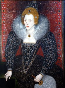 Elisabeth I. (1533-1603), ca. 1590 von English School