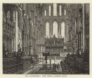 Ely Kathedrale, der Chor, Blick nach Osten