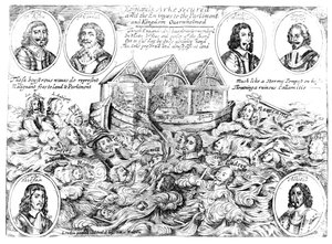 Englands Arche gesichert und die Feinde des Parlaments und Königreichs überwältigt, 1645-46 von English School
