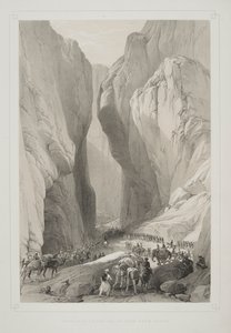 Eingang zum Bolan-Pass von Dadur, aus 
