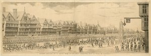 Königlicher Einzug der Königinmutter des sehr christlichen Königs in die Stadt London von English School