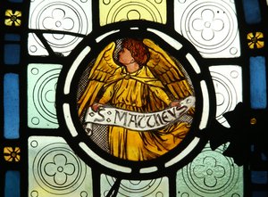 Evangelistensymbol: St. Matthäus von English School