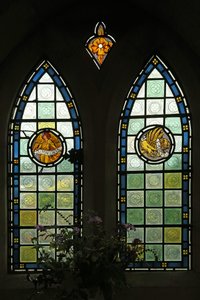 Evangelistensymbole: St. Matthäus und St. Markus