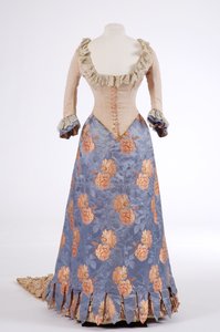 Abendkleid, 1880er Jahre von English School