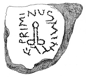 Ex-Voto an Priapus aus dem römischen Fort Burgodunum