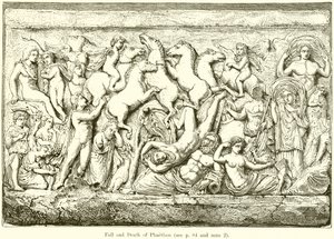 Fall und Tod des Phaethon von English School