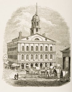 Faneuil Hall, Boston, ca. 1870, aus 