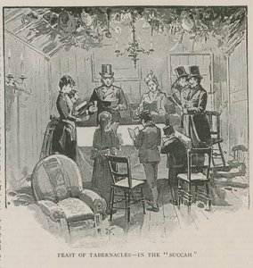 Laubhüttenfest - in der Sukka von English School
