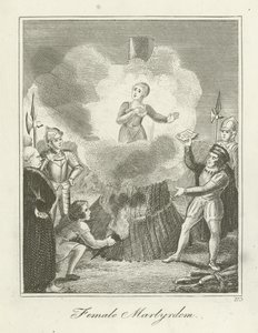 Weibliches Martyrium von English School