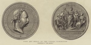 Kunstmedaille der Wiener Ausstellung von English School
