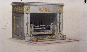 Feuerplatte, Tafel 152 aus Ackermann