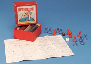 Kaminfußballspiel