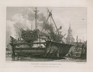 Schwimmdock in Rotherhithe