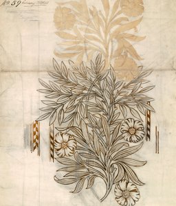 Florales Textildesign für Morris & Co.