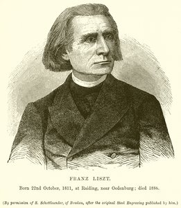 Franz Liszt von English School