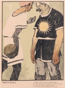 Französische Lithographie mit Kipling-Zitat