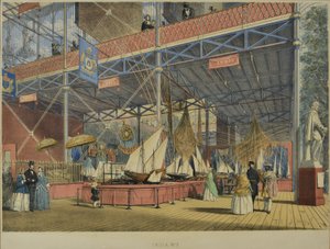 Aus "Dickinsons umfassende Bilder der Großen Ausstellung von 1851", veröffentlicht 1854 Indien Nr. 3, 1854 von English School