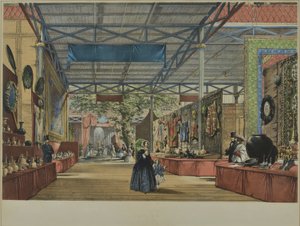 Aus "Dickinsons umfassende Bilder der Großen Ausstellung von 1851", veröffentlicht 1854 Indien Nr. 7, 1854 von English School