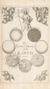 Frontispiz aus Die Theorie der Erde von Thomas Burnet, London, 1684 von English School