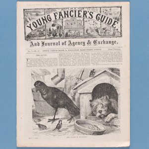 Frontispiz aus Der Leitfaden für junge Liebhaber, 1874 von English School