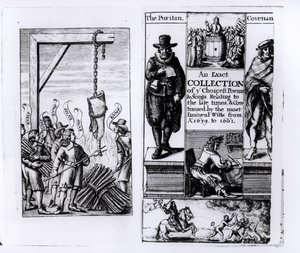 Frontispiz zu An Exact Collection of Choicest Poems and Songs from 1639-1661 von English School