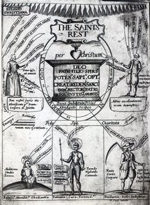 Frontispiz zu Die ewige Ruhe der Heiligen von Richard Baxter, gedruckt 1652 von English School