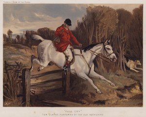 "Full Cry," Tom Clarke, Huntsman der Old Berkshire von English School