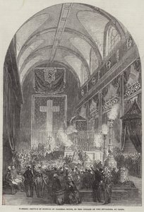 Trauergottesdienst zu Ehren von Marschall Soult in der Kirche der Invaliden in Paris von English School
