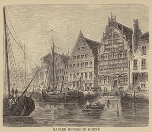 Giebelhäuser in Gent