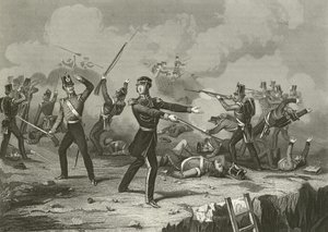 General Windham im Redan, 8. September 1855 von English School