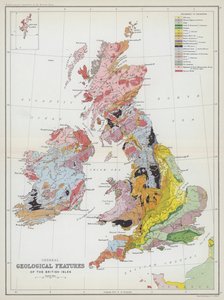 Allgemeine geologische Merkmale der Britischen Inseln von English School