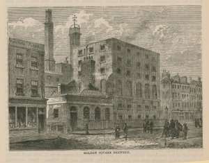 Gesamtansicht der Golden Square Brauerei
